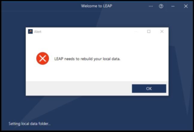 LEAP Rebuild Prompt